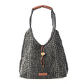 Myra Ravencliff Shoulder Bag in Midnight Stitch