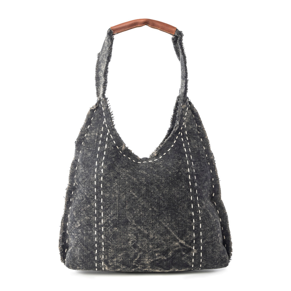 Myra Ravencliff Shoulder Bag in Midnight Stitch
