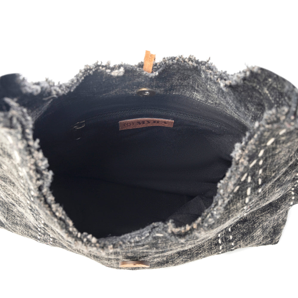 Myra Ravencliff Shoulder Bag in Midnight Stitch