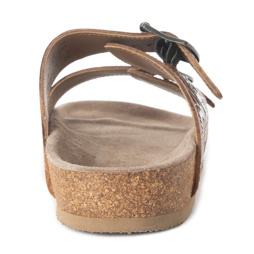 Footo Western Hand-Tooled Sandals